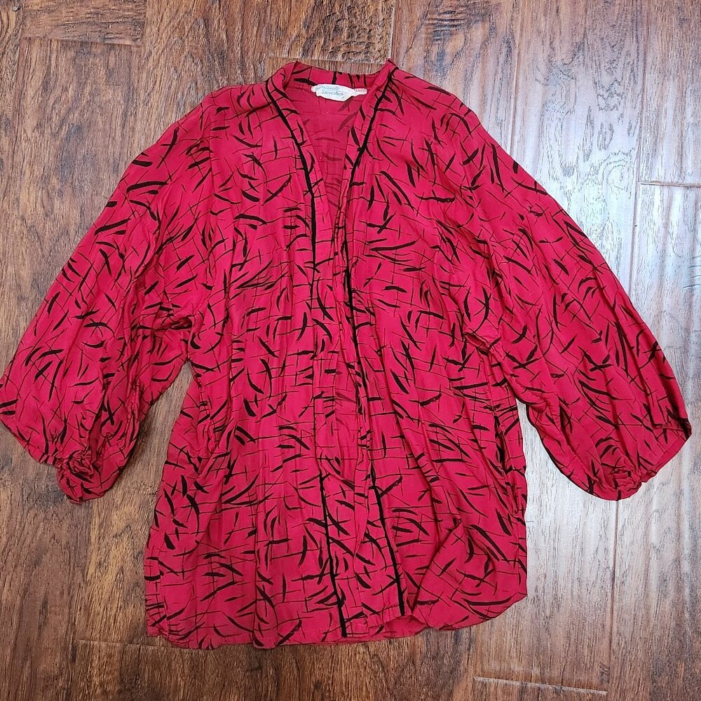 Vintage 1980s kimono robe
